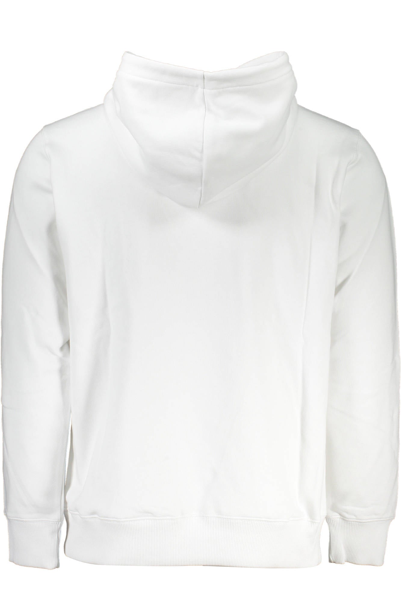 CALVIN KLEIN MEN'S WHITE ZIPLESS SWEATSHIRT