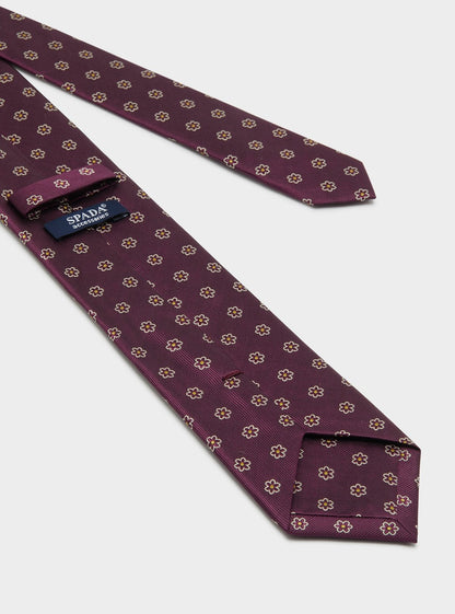 Cravatta 100% seta fantasia