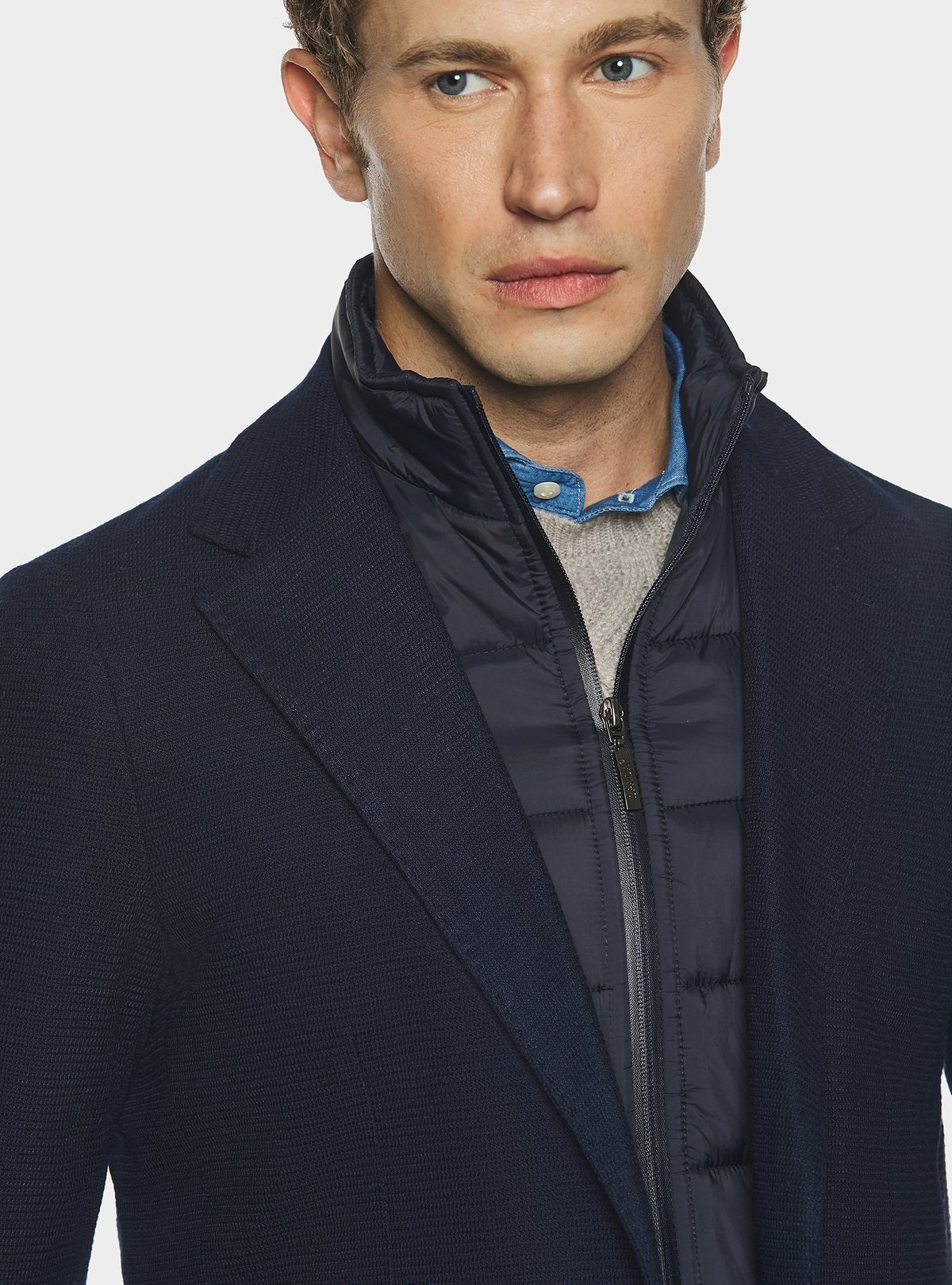 Giacca Jersey con pettorina.