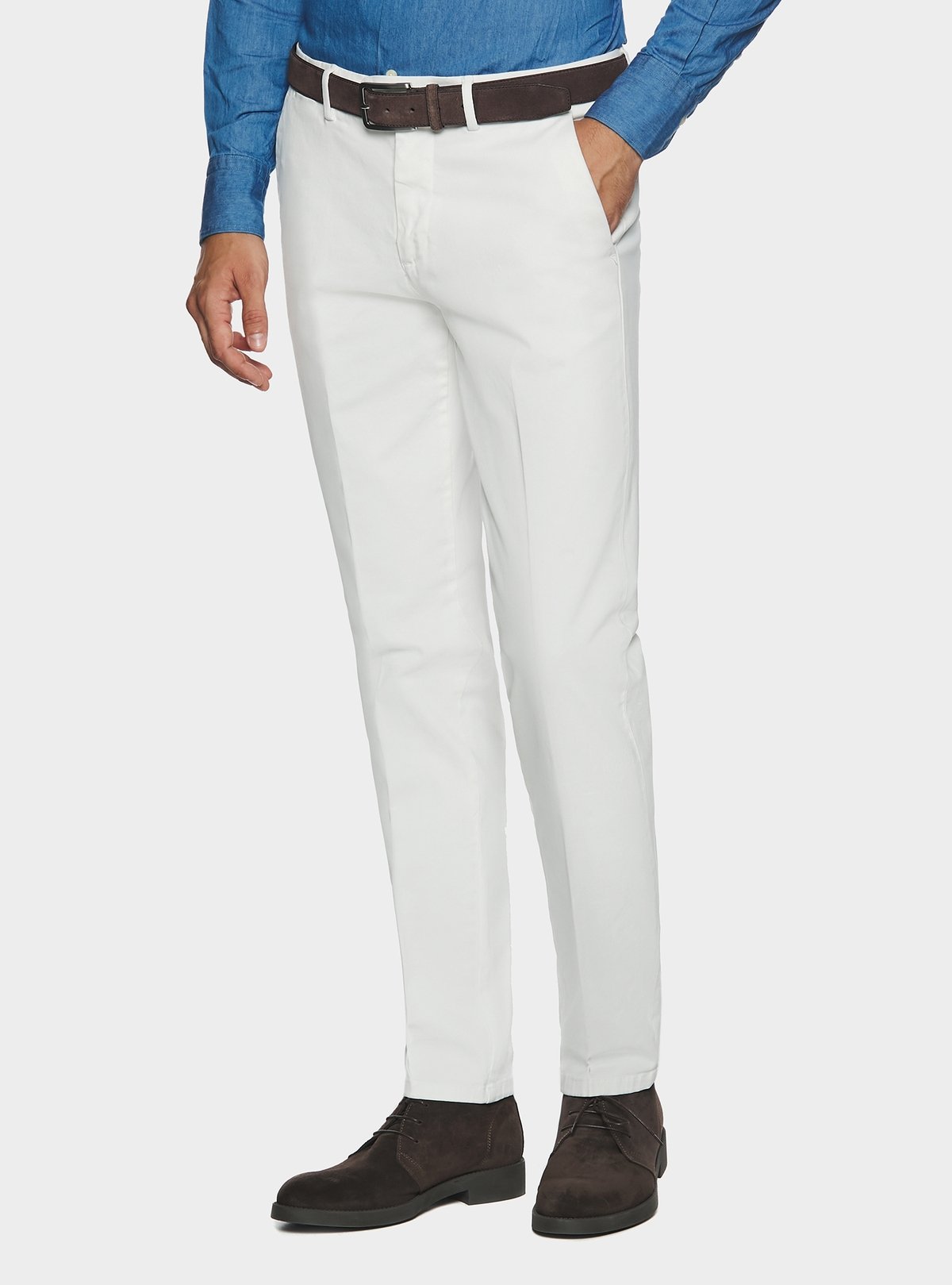 Pantalone chinos tasca America in cotone