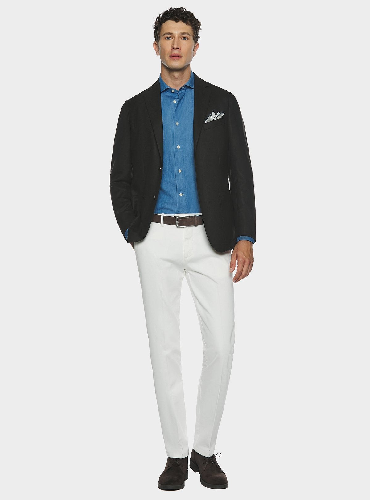 Pantalone chinos tasca America in cotone