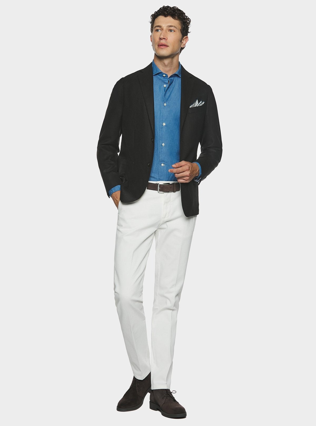 Pantalone chinos tasca America in cotone