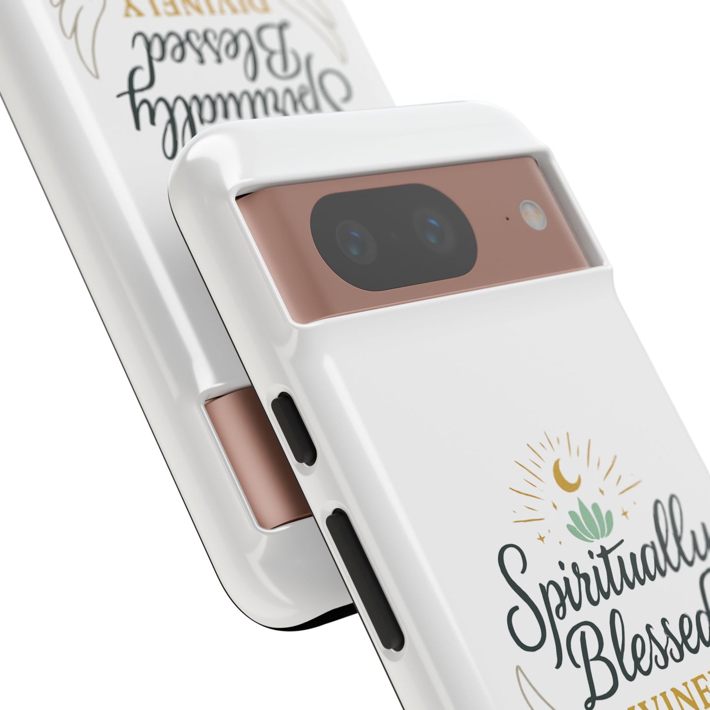 Spiritually Blessed Phone Case — "Divinely Guided, Protected and Supported"