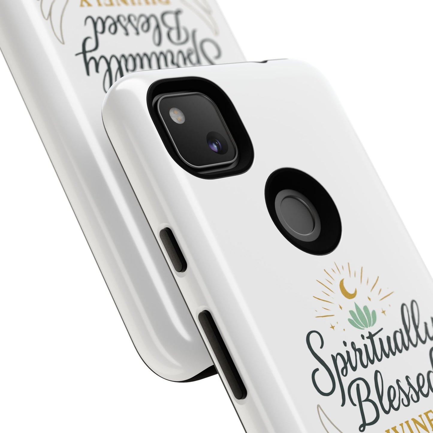Spiritually Blessed Phone Case — "Divinely Guided, Protected and Supported"