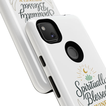 Spiritually Blessed Phone Case — "Divinely Guided, Protected and Supported"
