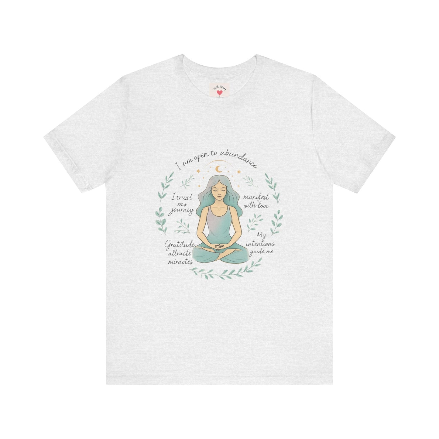Meditation Woman T-Shirt — Mindfulness Affirmation Tee