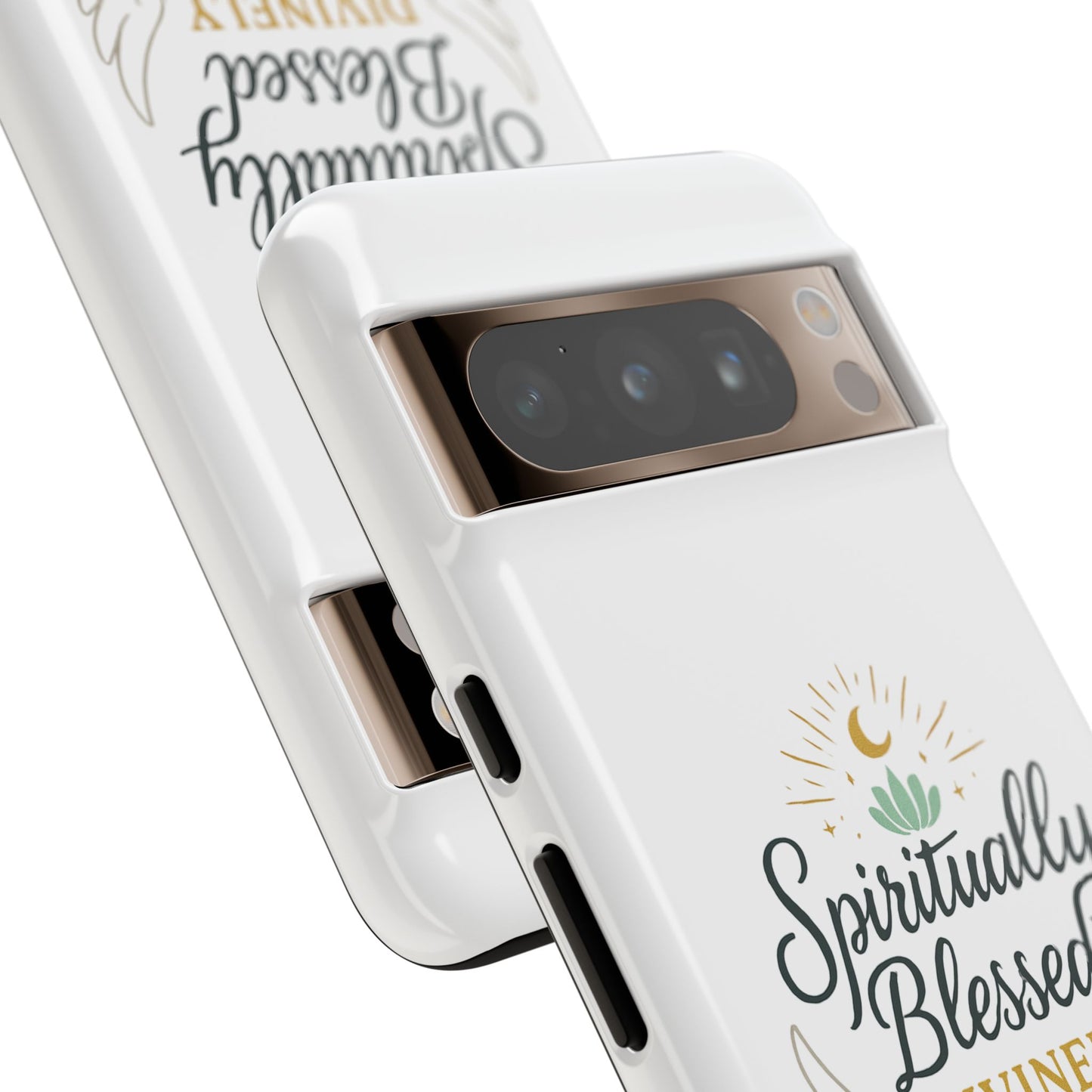 Spiritually Blessed Phone Case — "Divinely Guided, Protected and Supported"
