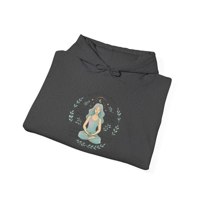 Meditating Mom Hoodie – Pregnancy Mindfulness Sweatshirt