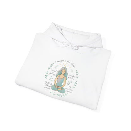 Meditating Mom Hoodie – Pregnancy Mindfulness Sweatshirt