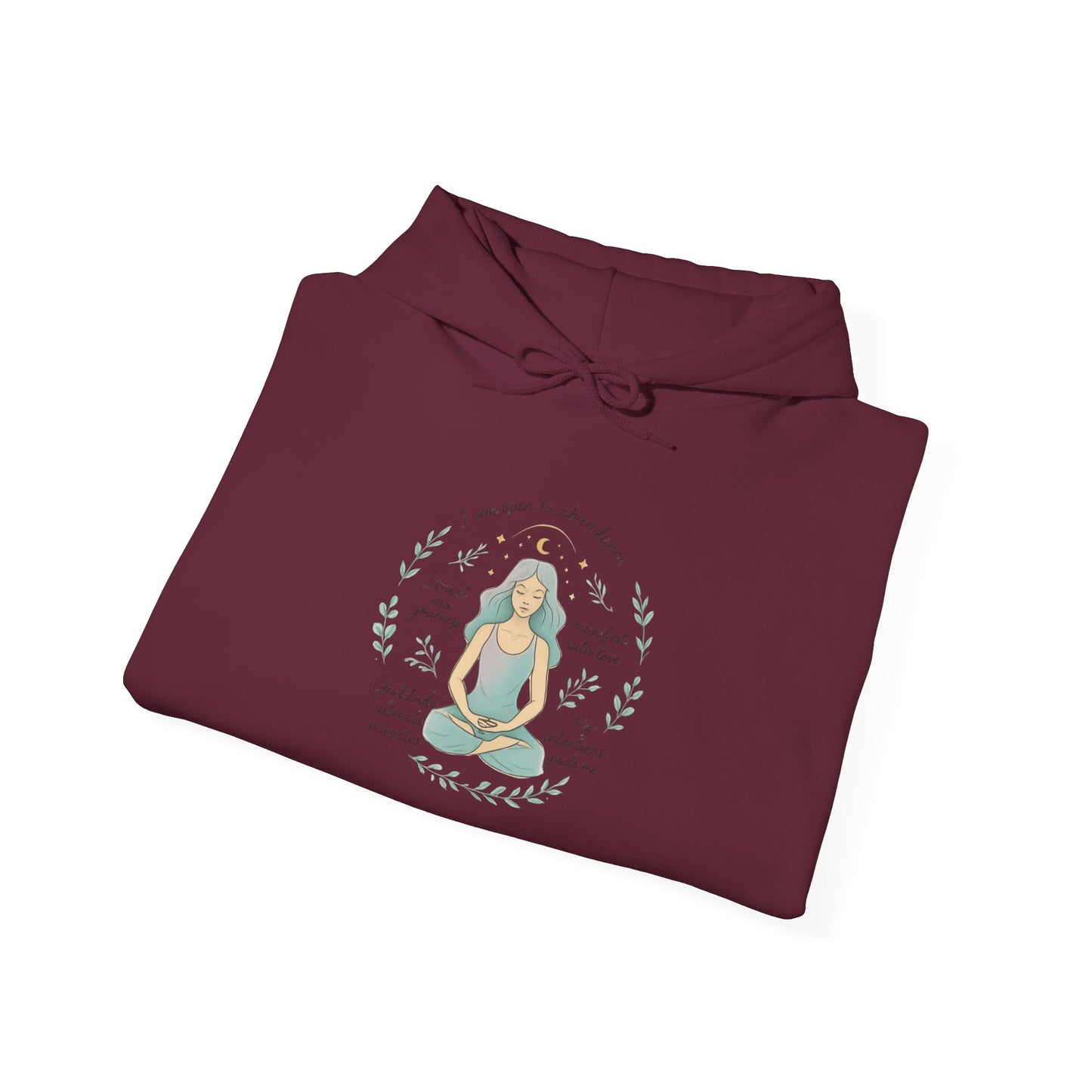 Meditating Mom Hoodie – Pregnancy Mindfulness Sweatshirt