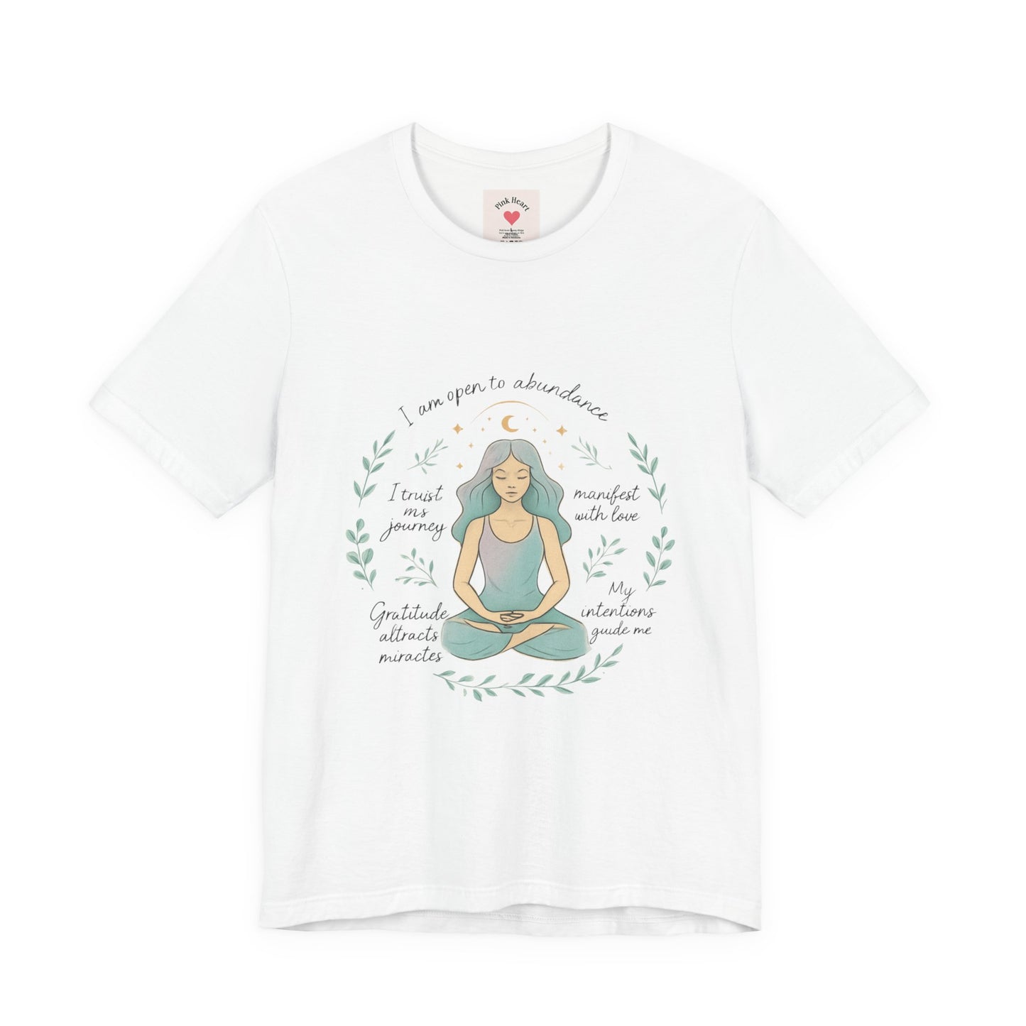 Meditation Woman T-Shirt — Mindfulness Affirmation Tee