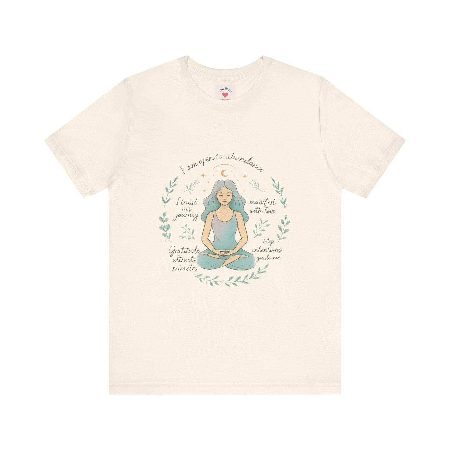 Meditation Woman T-Shirt — Mindfulness Affirmation Tee
