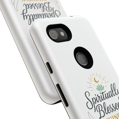 Spiritually Blessed Phone Case — "Divinely Guided, Protected and Supported"