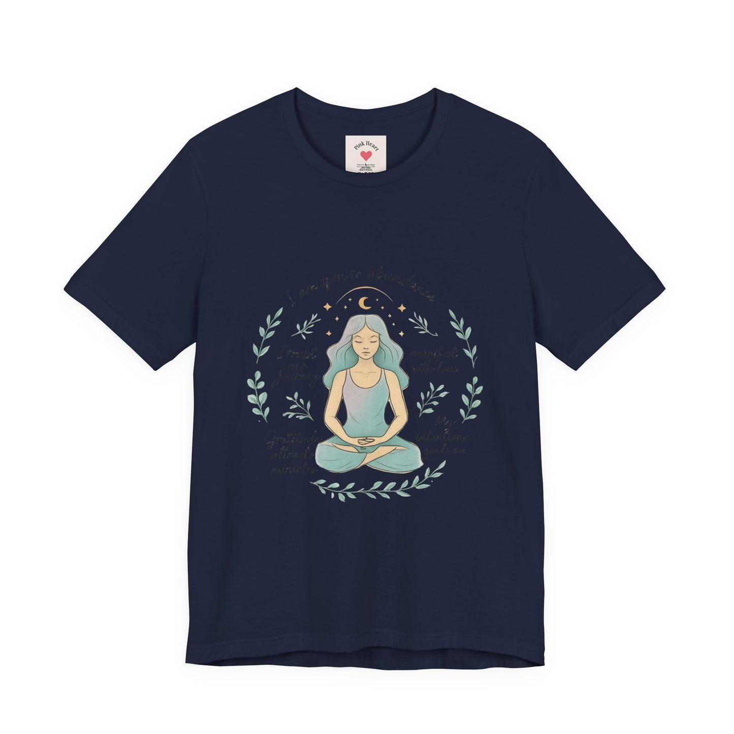 Meditation Woman T-Shirt — Mindfulness Affirmation Tee