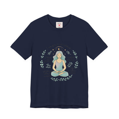 Meditation Woman T-Shirt — Mindfulness Affirmation Tee