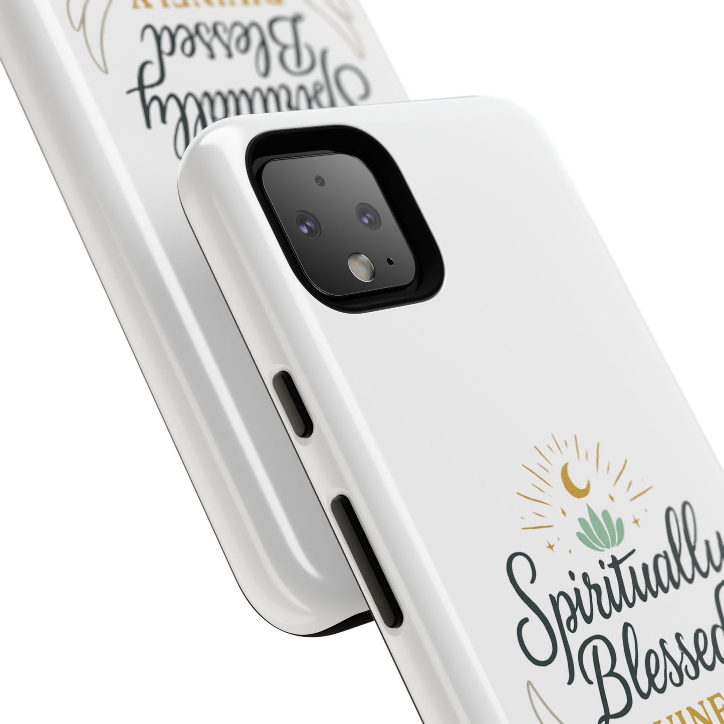 Spiritually Blessed Phone Case — "Divinely Guided, Protected and Supported"
