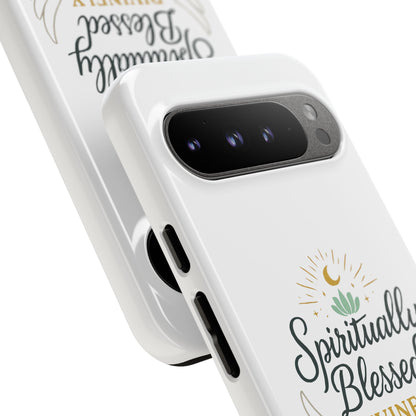 Spiritually Blessed Phone Case — "Divinely Guided, Protected and Supported"