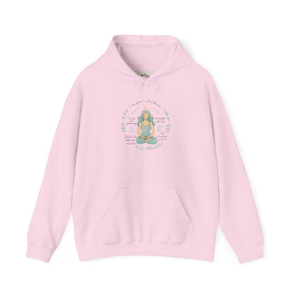 Meditating Mom Hoodie – Pregnancy Mindfulness Sweatshirt