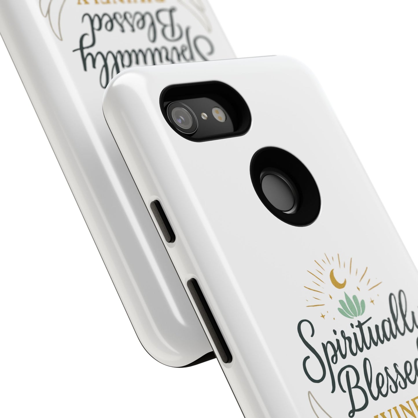 Spiritually Blessed Phone Case — "Divinely Guided, Protected and Supported"
