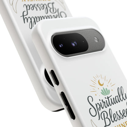 Spiritually Blessed Phone Case — "Divinely Guided, Protected and Supported"