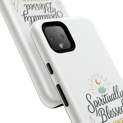 Spiritually Blessed Phone Case — "Divinely Guided, Protected and Supported"