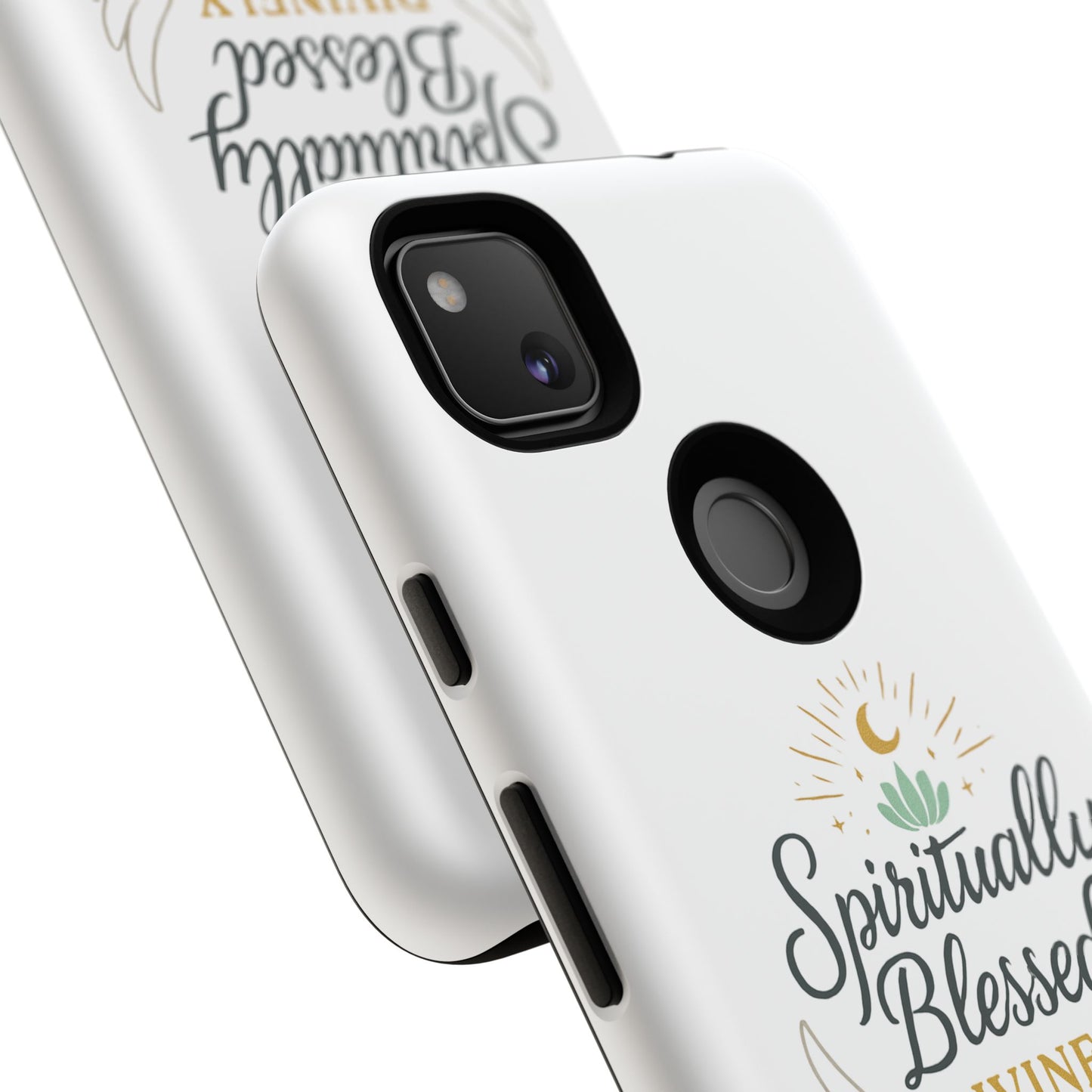 Spiritually Blessed Phone Case — "Divinely Guided, Protected and Supported"
