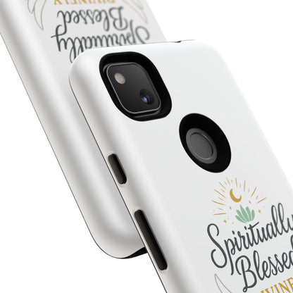 Spiritually Blessed Phone Case — "Divinely Guided, Protected and Supported"