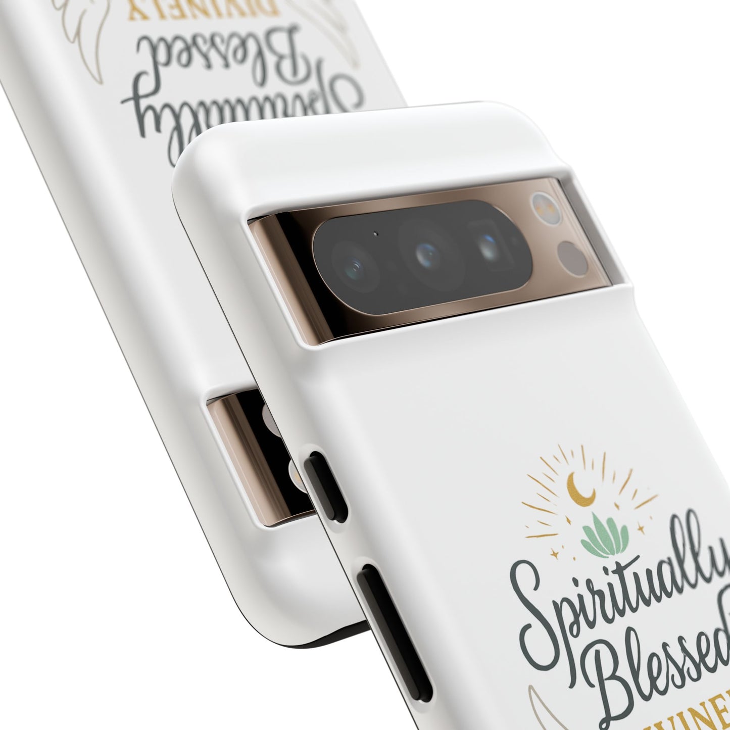 Spiritually Blessed Phone Case — "Divinely Guided, Protected and Supported"