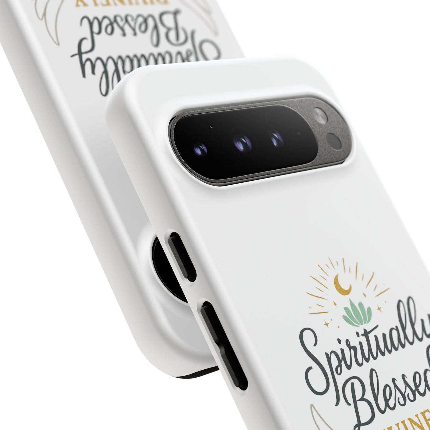 Spiritually Blessed Phone Case — "Divinely Guided, Protected and Supported"