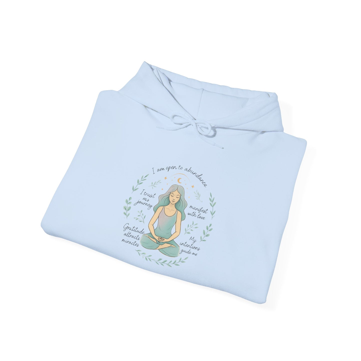Meditating Mom Hoodie – Pregnancy Mindfulness Sweatshirt