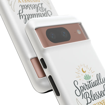 Spiritually Blessed Phone Case — "Divinely Guided, Protected and Supported"