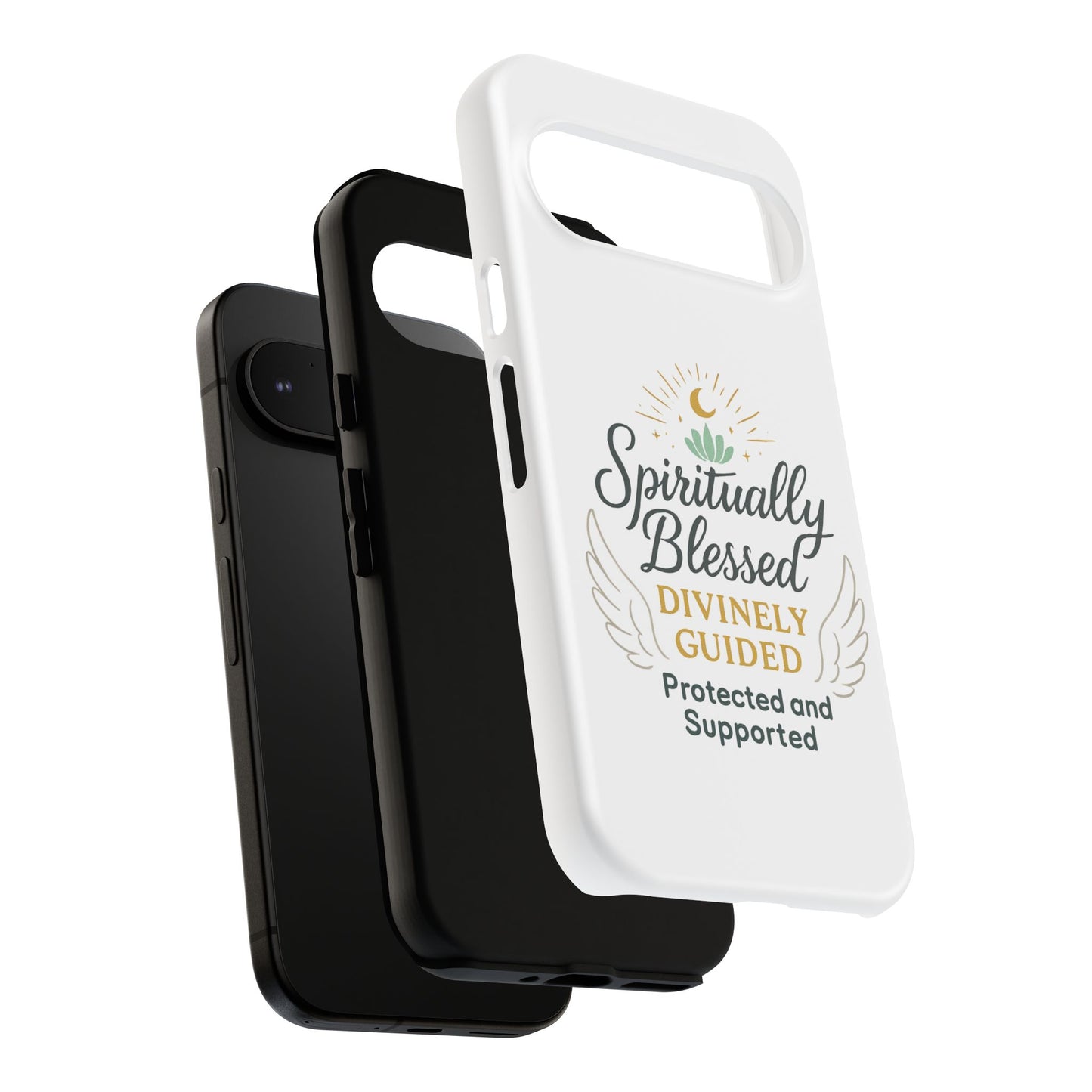 Spiritually Blessed Phone Case — "Divinely Guided, Protected and Supported"