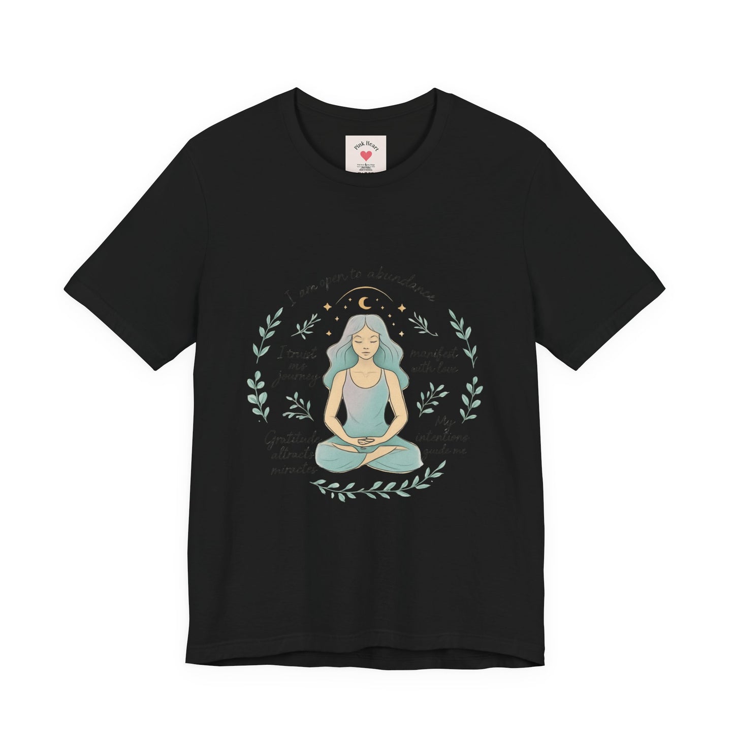 Meditation Woman T-Shirt — Mindfulness Affirmation Tee