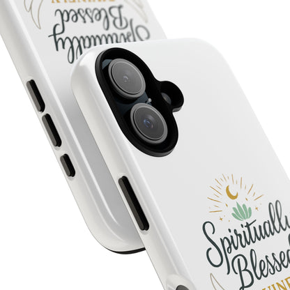 Spiritually Blessed Phone Case — "Divinely Guided, Protected and Supported"