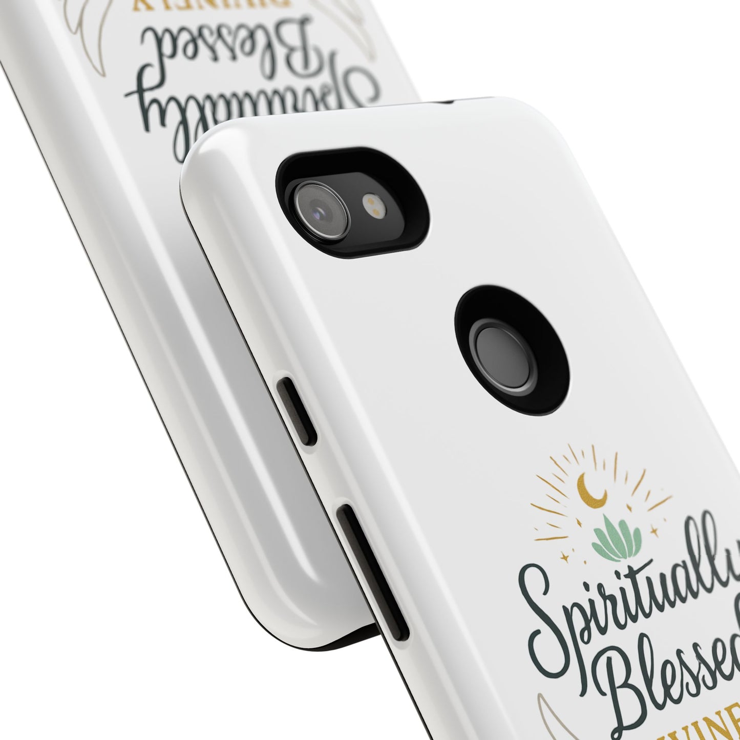Spiritually Blessed Phone Case — "Divinely Guided, Protected and Supported"