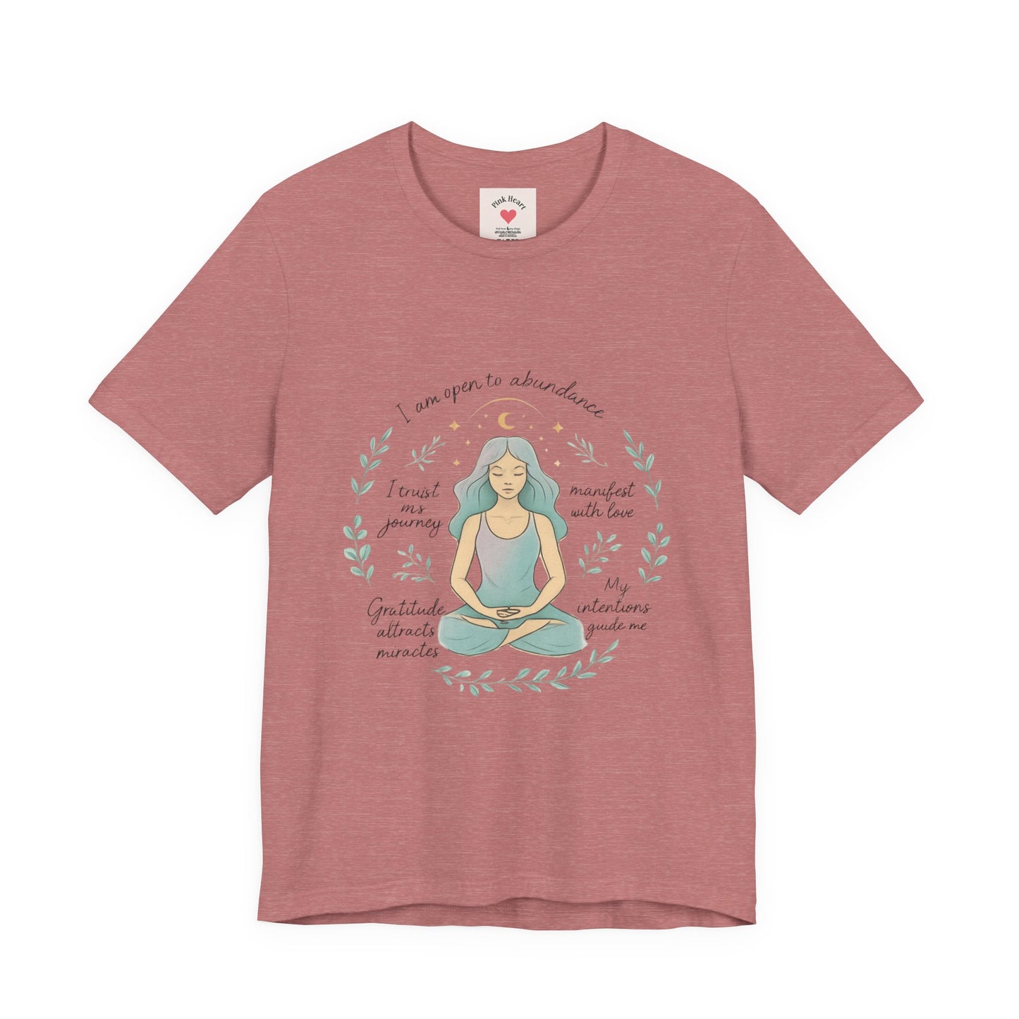 Meditation Woman T-Shirt — Mindfulness Affirmation Tee