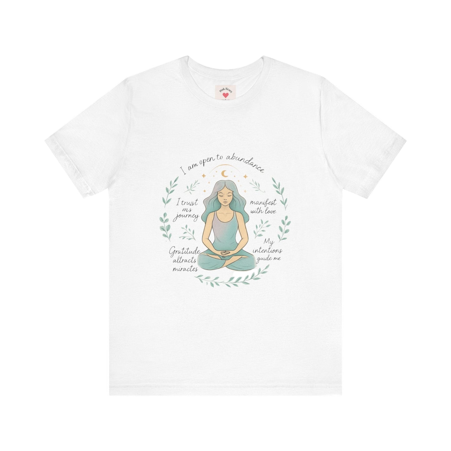 Meditation Woman T-Shirt — Mindfulness Affirmation Tee