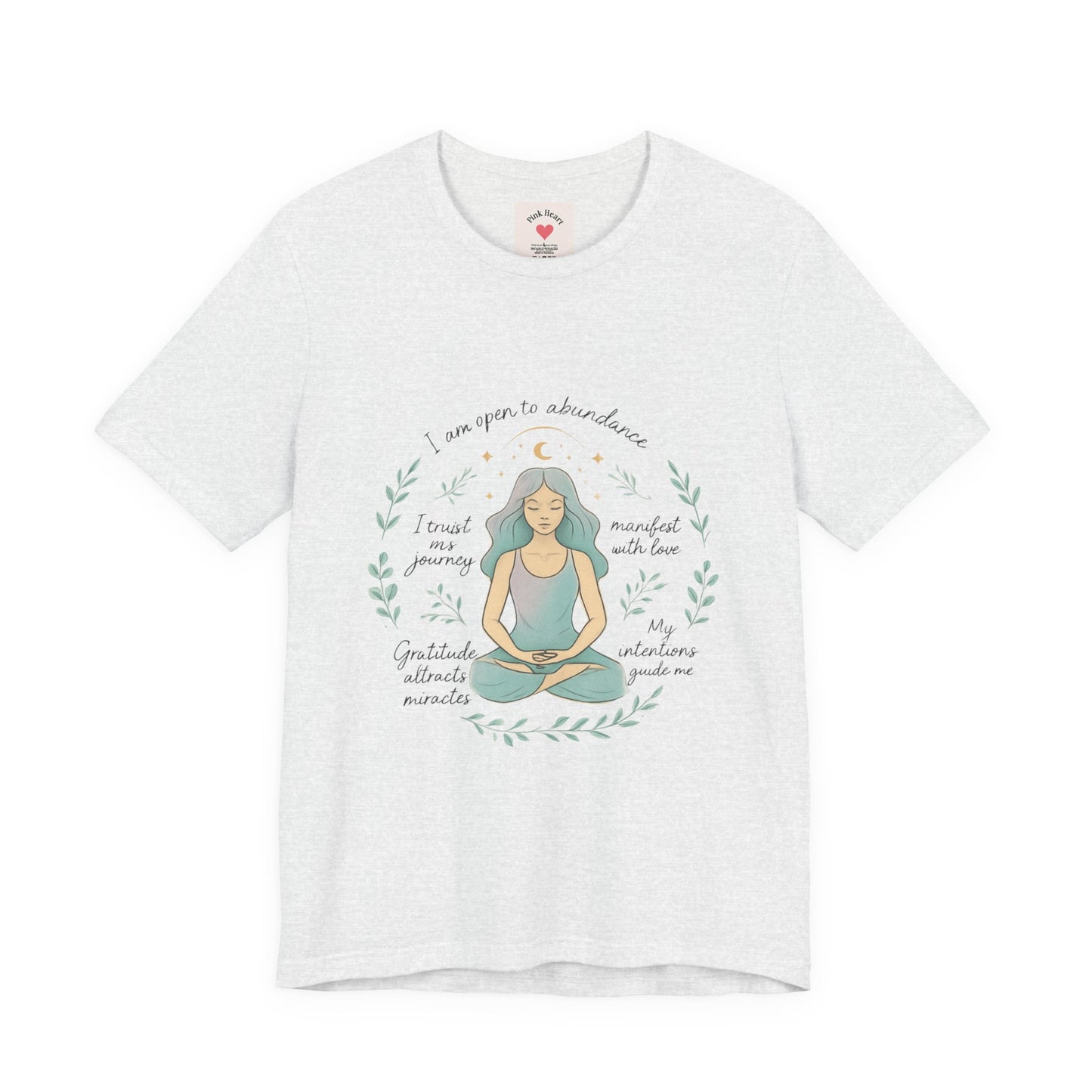 Meditation Woman T-Shirt — Mindfulness Affirmation Tee