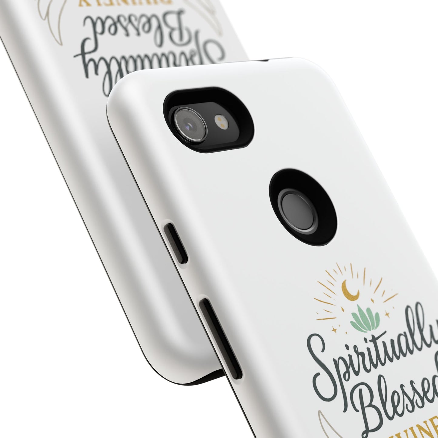 Spiritually Blessed Phone Case — "Divinely Guided, Protected and Supported"