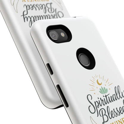 Spiritually Blessed Phone Case — "Divinely Guided, Protected and Supported"
