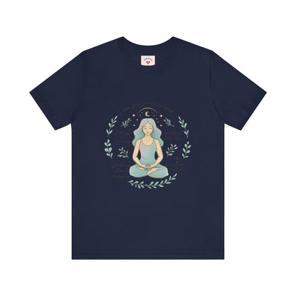 Meditation Woman T-Shirt — Mindfulness Affirmation Tee