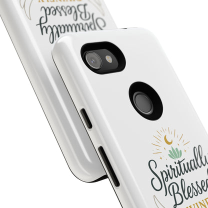 Spiritually Blessed Phone Case — "Divinely Guided, Protected and Supported"