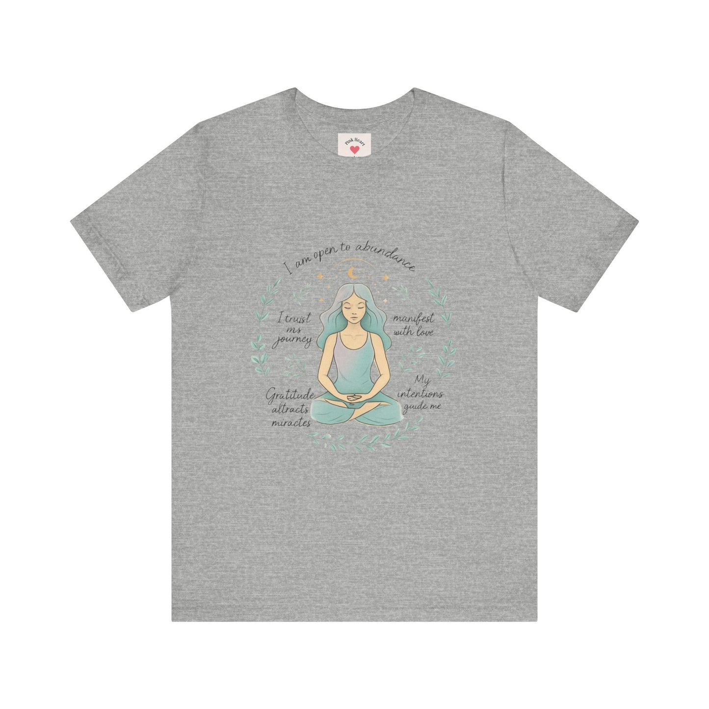 Meditation Woman T-Shirt — Mindfulness Affirmation Tee