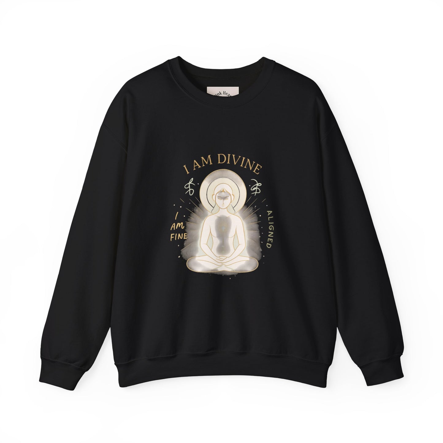 Affirmations Crewneck Sweatshirt - Divine Alignment Positive Mindset