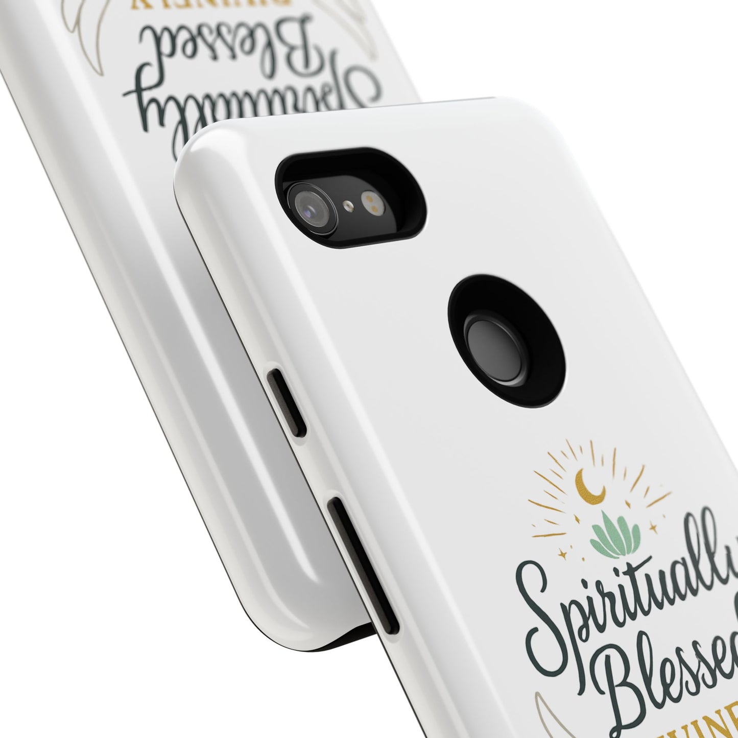 Spiritually Blessed Phone Case — "Divinely Guided, Protected and Supported"