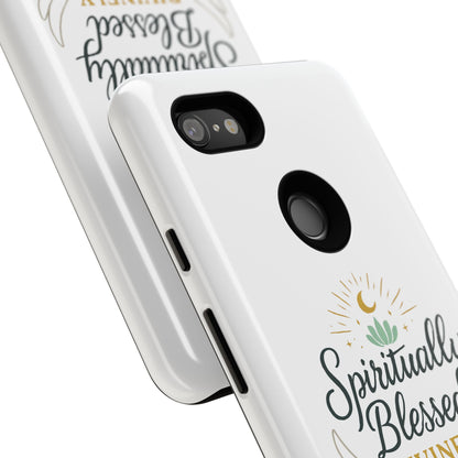 Spiritually Blessed Phone Case — "Divinely Guided, Protected and Supported"