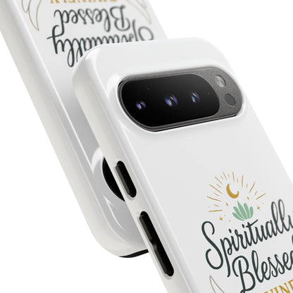 Spiritually Blessed Phone Case — "Divinely Guided, Protected and Supported"