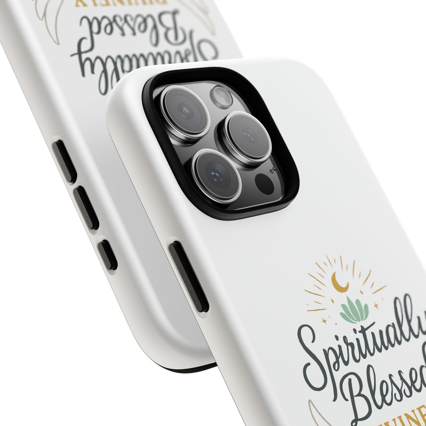 Spiritually Blessed Phone Case — "Divinely Guided, Protected and Supported"