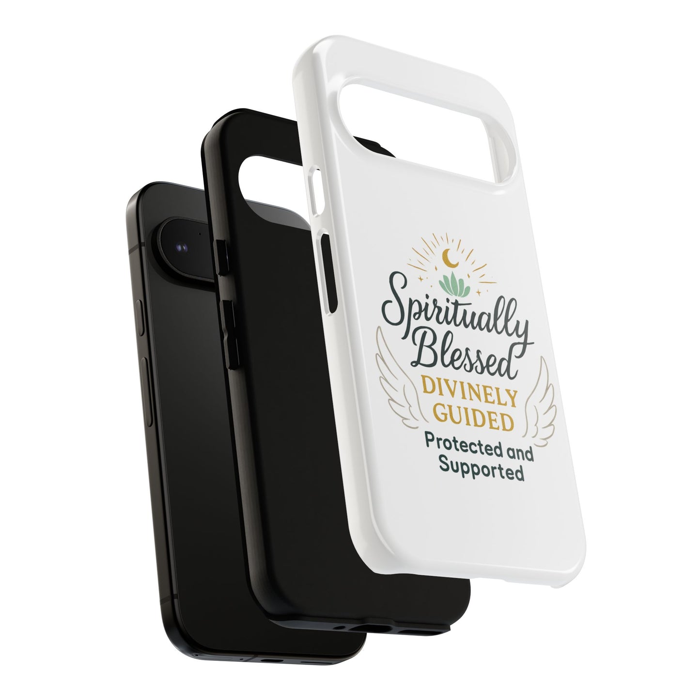 Spiritually Blessed Phone Case — "Divinely Guided, Protected and Supported"