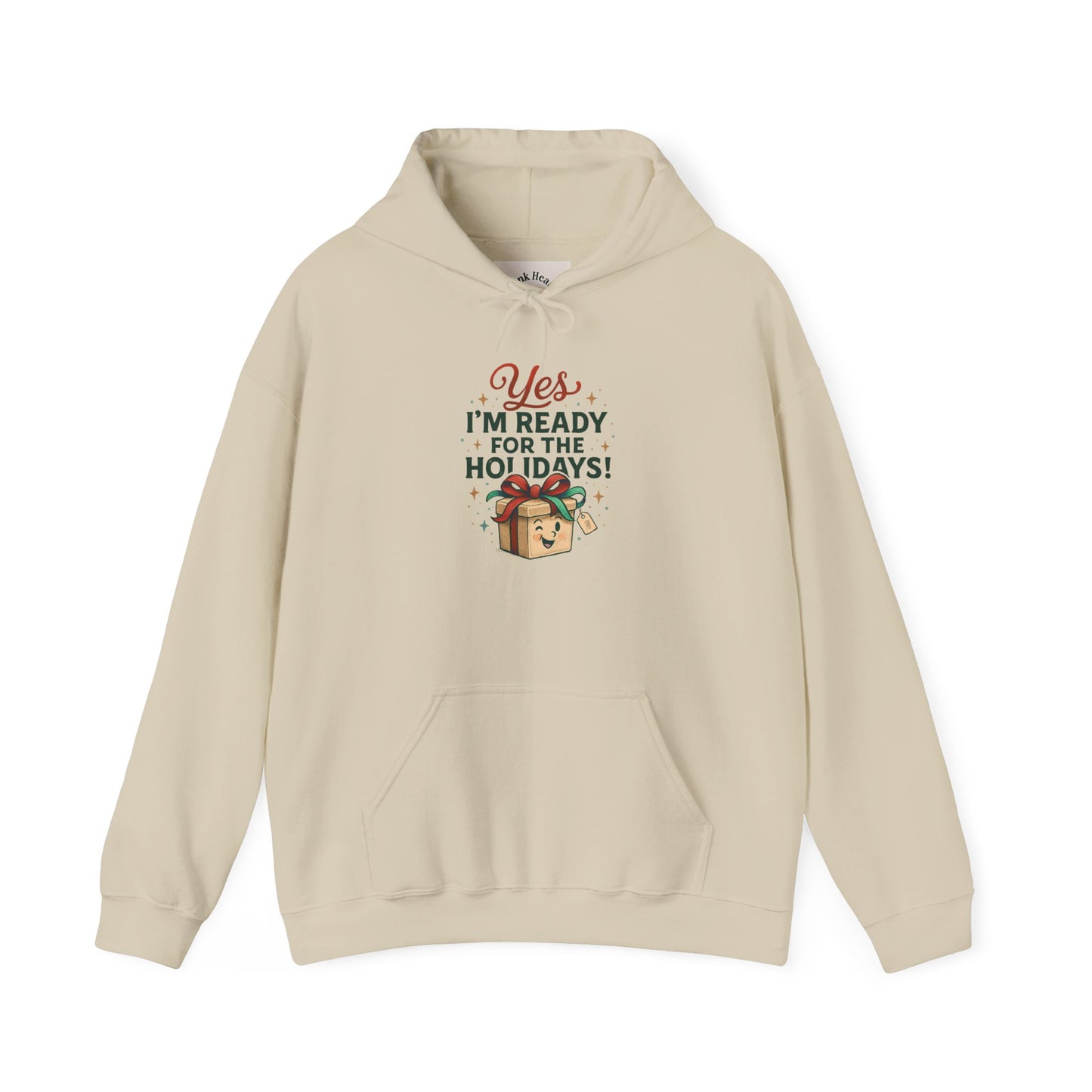 Holiday Ready Hoodie – “Yes I’m Ready for the Holidays!” Gift Box Sweatshirt